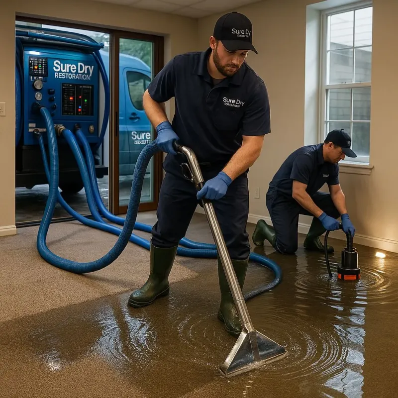 Water Extraction and Removal process in Loudon, TN